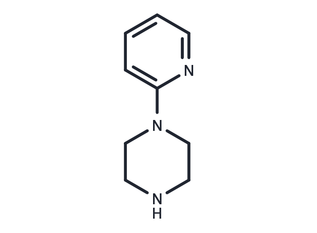 1-(2-Pyridyl)piperazine Chemical Structure