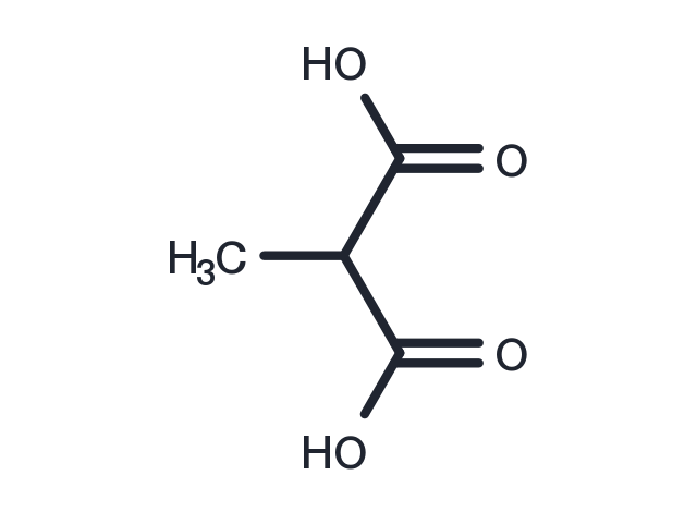 Methylmalonic acid Chemical Structure