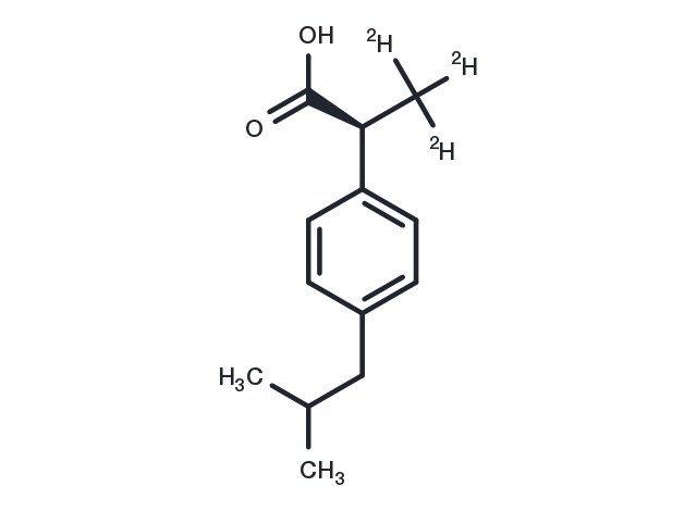 TargetMol Chemical Structure (S)-(+)-Ibuprofen D3