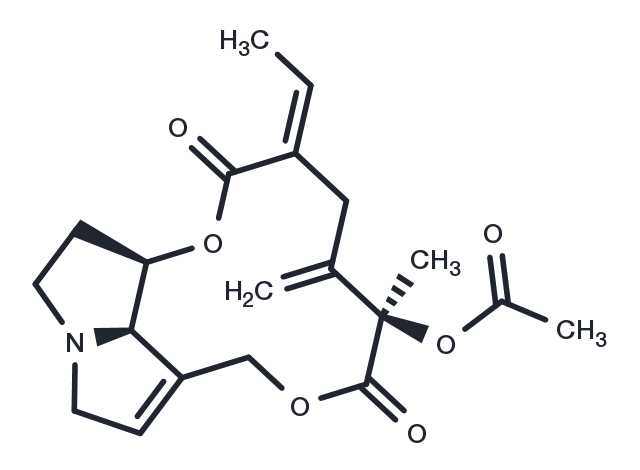 TargetMol Chemical Structure Seneciphyllinine