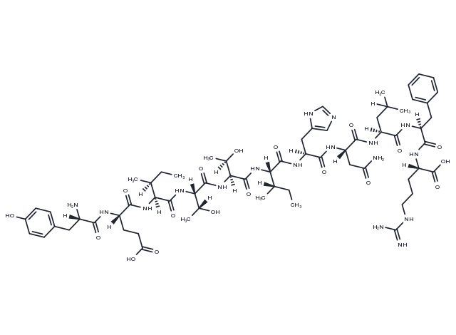 heparin cofactor II precursor fragment [Homo sapiens] Chemical Structure