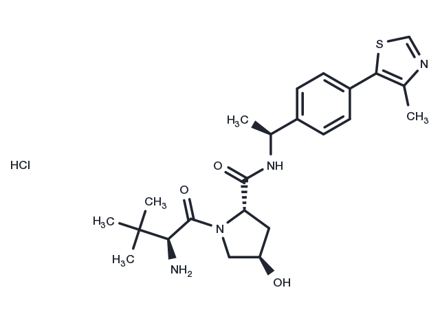 TargetMol Chemical Structure (S,R,S)-AHPC-Me hydrochloride