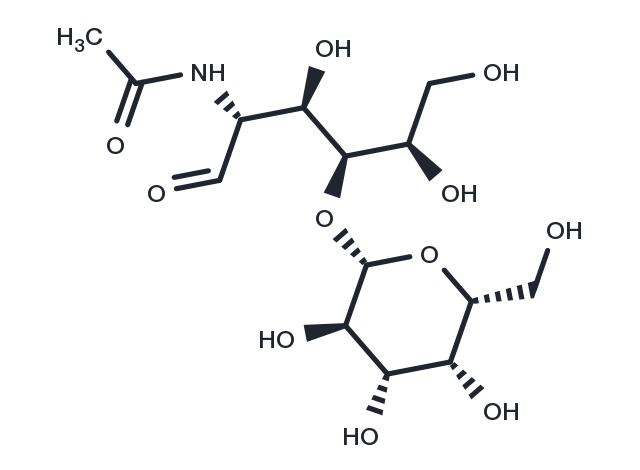 N-acetyl-D-Lactosamine Chemical Structure