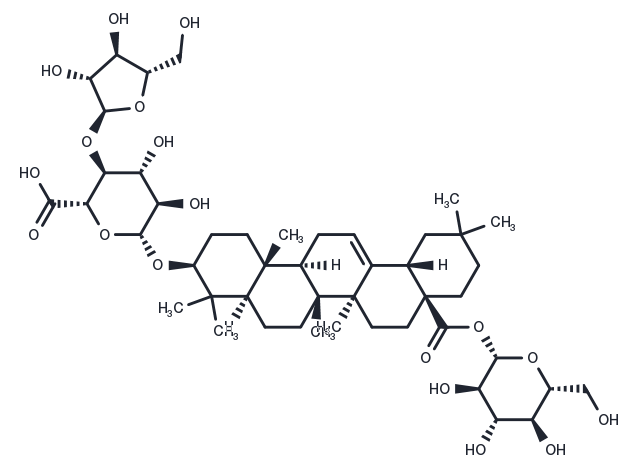 Araloside A Chemical Structure