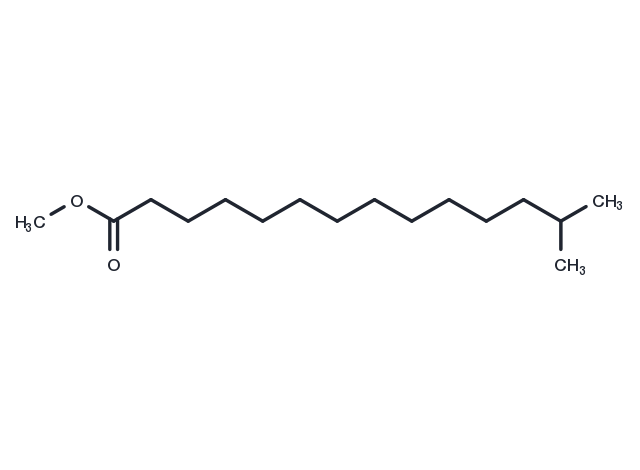 13-methyl Myristic Acid methyl ester Chemical Structure