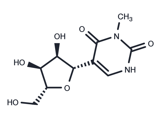 3-Methylpsedouridine Chemical Structure