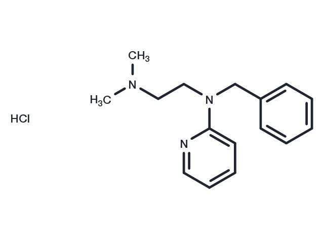 TargetMol Chemical Structure Tripelennamine hydrochloride