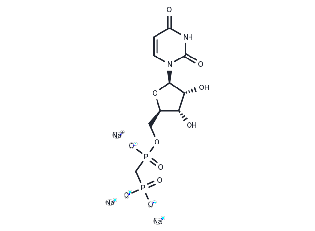 Uridine 5'-methylenediphosphate sodium Chemical Structure