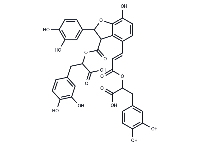 Isosalvianolic acid B Chemical Structure