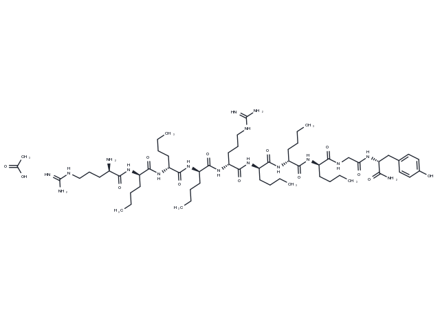 TargetMol Chemical Structure Delmitide acetate