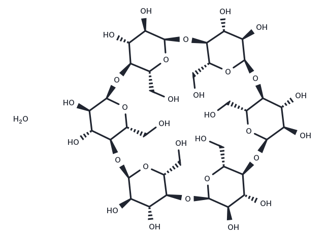α-Cyclodextrin (hydrate) Chemical Structure