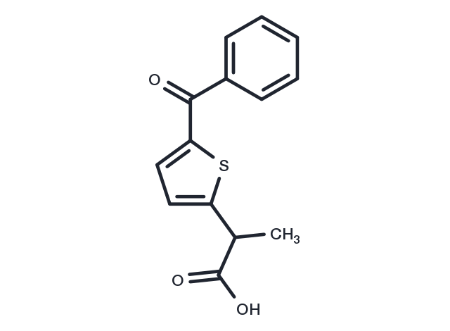 TargetMol Chemical Structure Tiaprofenic acid