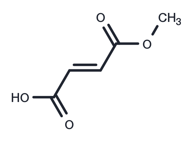 TargetMol Chemical Structure Monomethyl fumarate