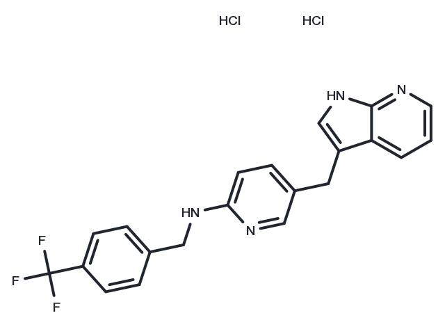PLX647 dihydrochloride Chemical Structure