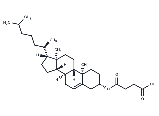 TargetMol Chemical Structure Cholesteryl Hemisuccinate