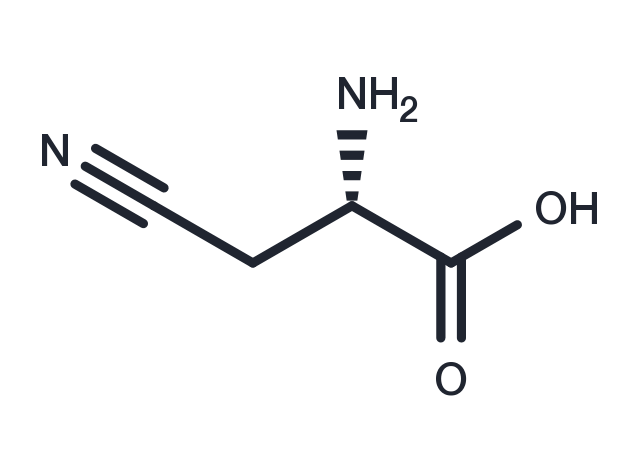 TargetMol Chemical Structure β-cyano-L-Alanine