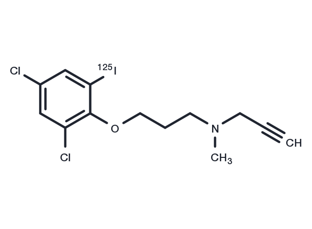 Iodoclorgyline Chemical Structure