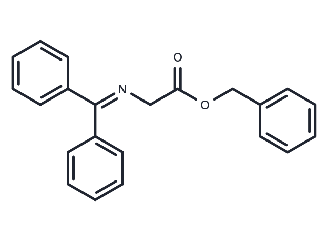 Diphenylmethylene-glycine benzyl ester Chemical Structure