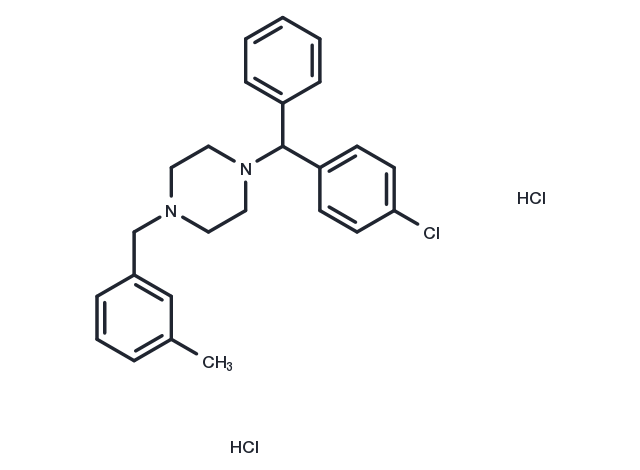 TargetMol Chemical Structure Meclizine dihydrochloride