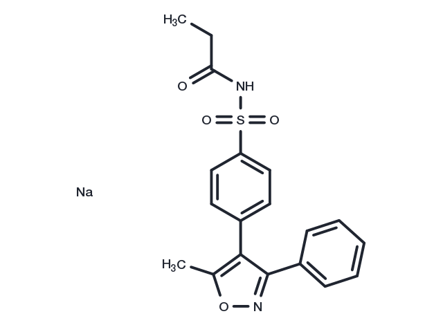 Parecoxib sodium Chemical Structure