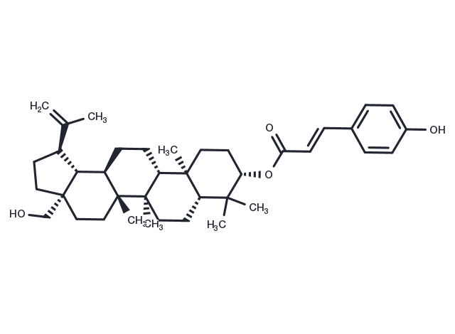 TargetMol Chemical Structure 3-O-(E)-p-Coumaroylbetulin