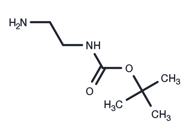 TargetMol Chemical Structure NH2-C2-NH-Boc
