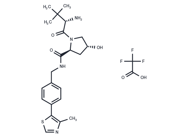 TargetMol Chemical Structure (S,R,S)-AHPC TFA