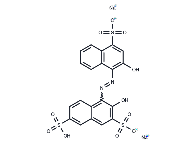 TargetMol Chemical Structure Hydroxy naphthol blue disodium