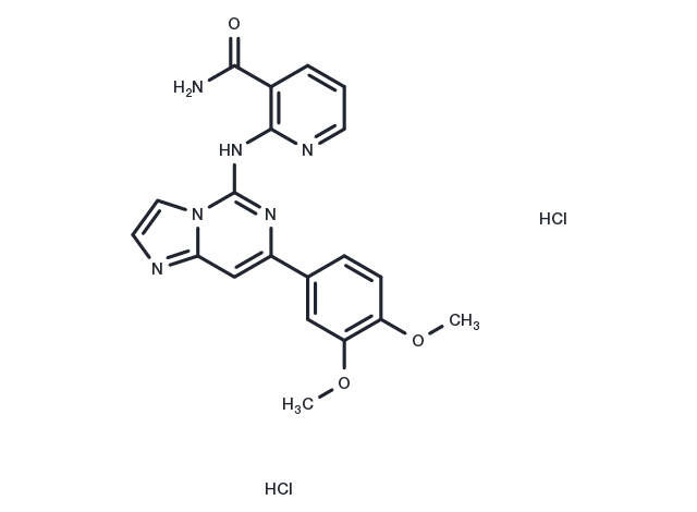TargetMol Chemical Structure BAY 61-3606 dihydrochloride