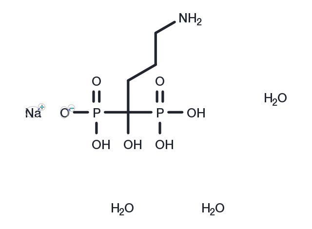 Alendronate sodium hydrate Chemical Structure