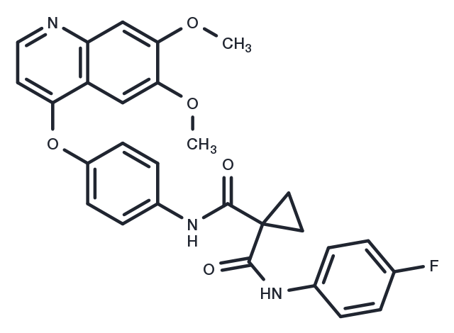 TargetMol Chemical Structure Cabozantinib
