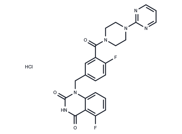 Senaparib hydrochloride Chemical Structure