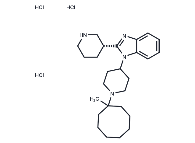 TargetMol Chemical Structure MCOPPB triHydrochloride