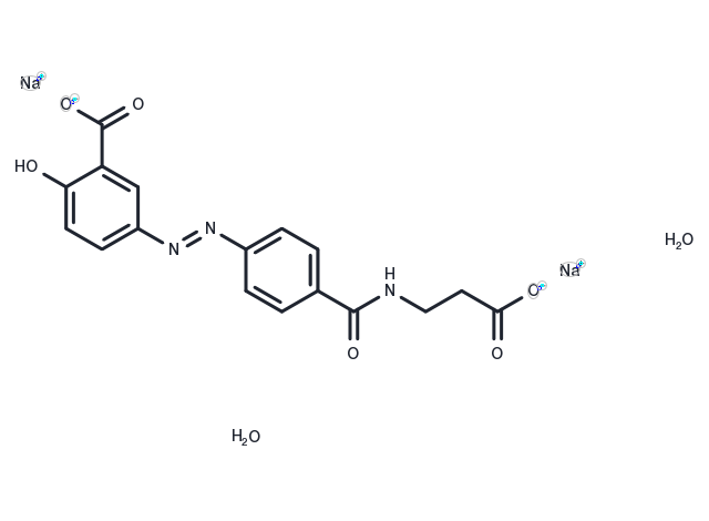 TargetMol Chemical Structure Balsalazide sodium hydrate