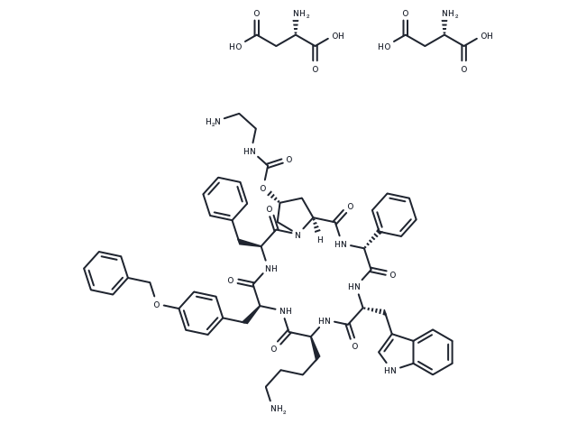 Pasireotide diaspartate Chemical Structure