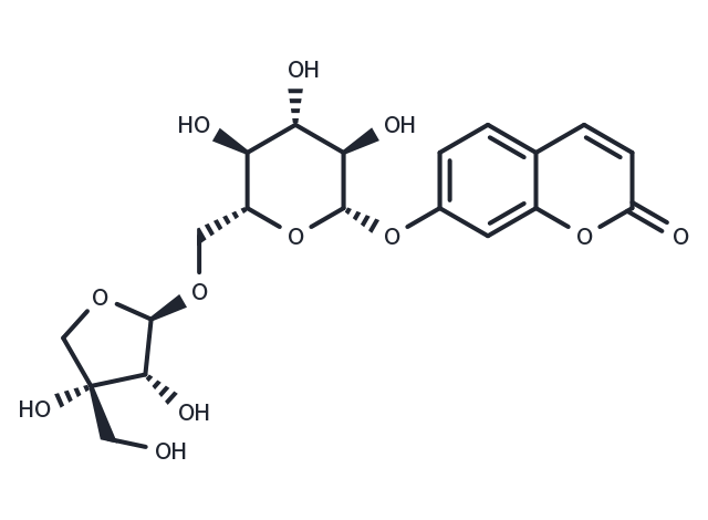 TargetMol Chemical Structure Apiosylskimmin