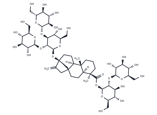Rebaudioside D Chemical Structure