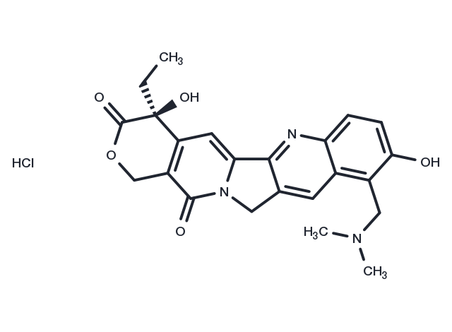 TargetMol Chemical Structure Topotecan hydrochloride