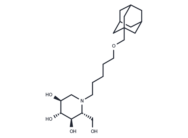 TargetMol Chemical Structure AMP-Deoxynojirimycin
