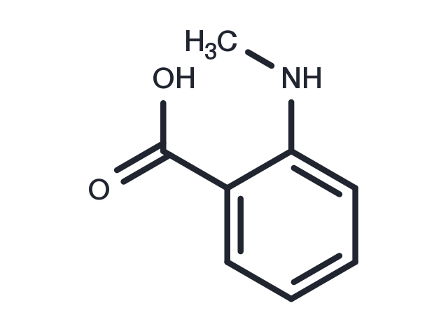 2-(Methylamino)benzoic acid Chemical Structure