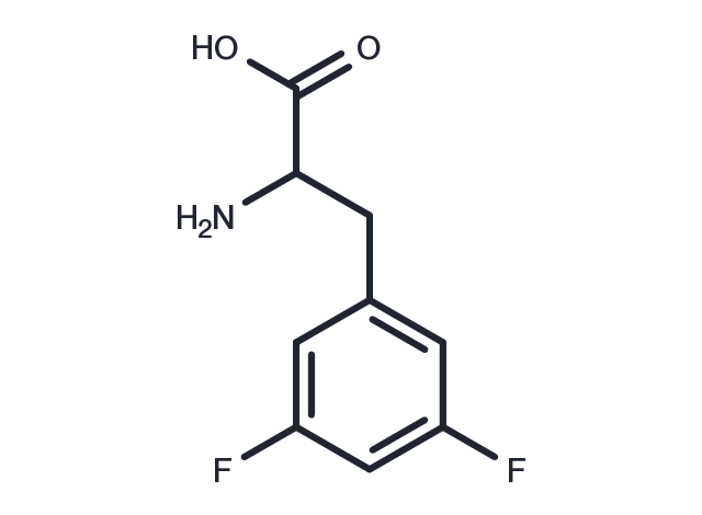 3,5-Difluoro-DL-phenylalanine Chemical Structure