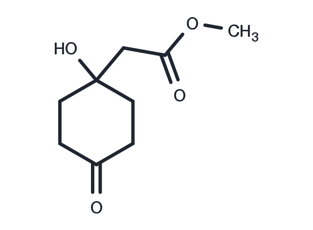 TargetMol Chemical Structure 4-Hydroxy-4-(methoxycarbonylmethyl)cyclohexanone