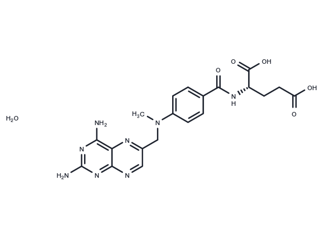 Methotrexate (hydrate) Chemical Structure