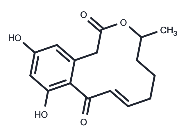 trans-Dehydrocurvularin Chemical Structure