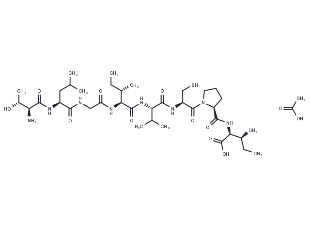 HPV16 E7 (86-93) acetate Chemical Structure