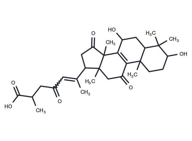 TargetMol Chemical Structure Ganoderenic acid B