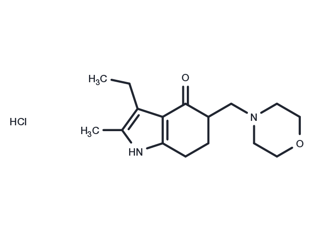 TargetMol Chemical Structure Molindone hydrochloride