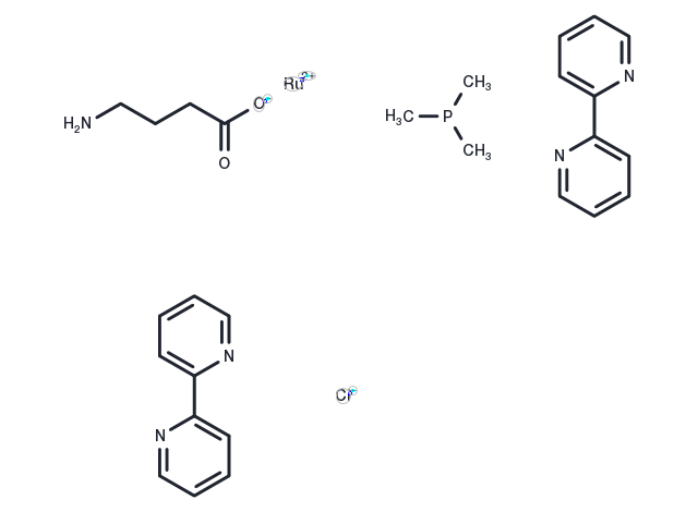 RuBi GABA trimethylphosphine Chemical Structure