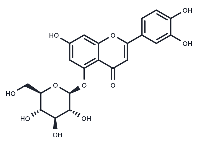 Luteolin 5-O-glucoside Chemical Structure