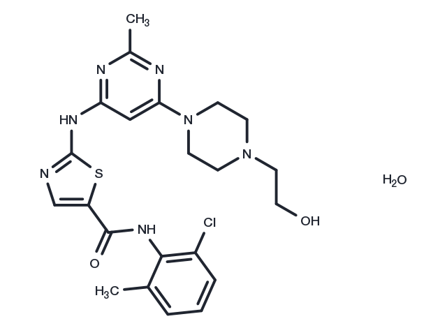 TargetMol Chemical Structure Dasatinib monohydrate